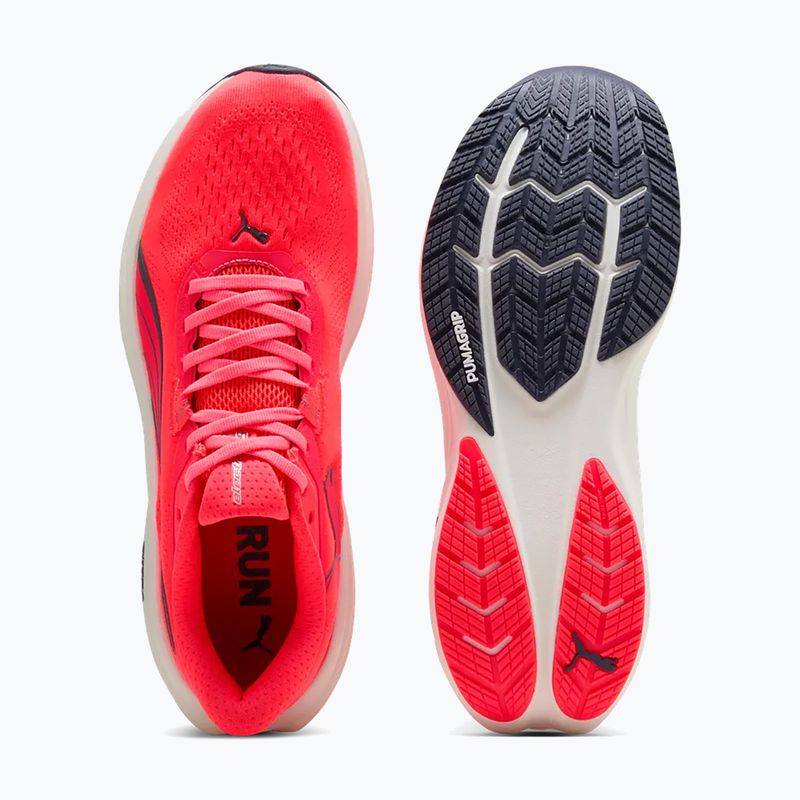 Běžecké boty Puma Electrify Nitro 5 ultra red/inky depths 5