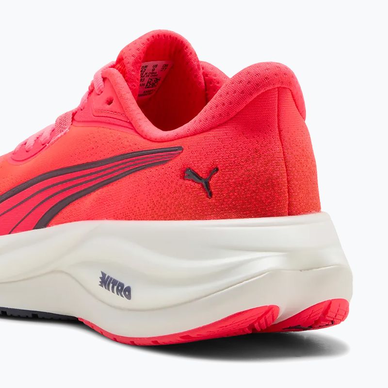 Běžecké boty Puma Electrify Nitro 5 ultra red/inky depths 6
