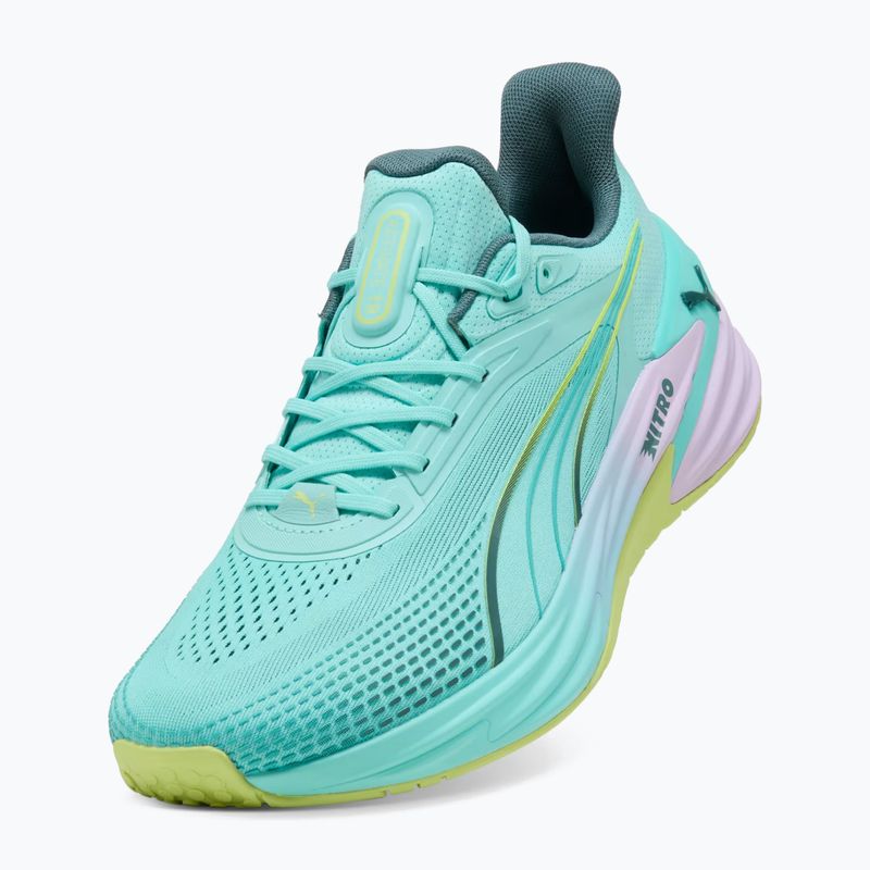 Tréninkové boty PUMA Activate Nitro TR Hyrox intense mint/light lavender/sunny lime/herb garden 4