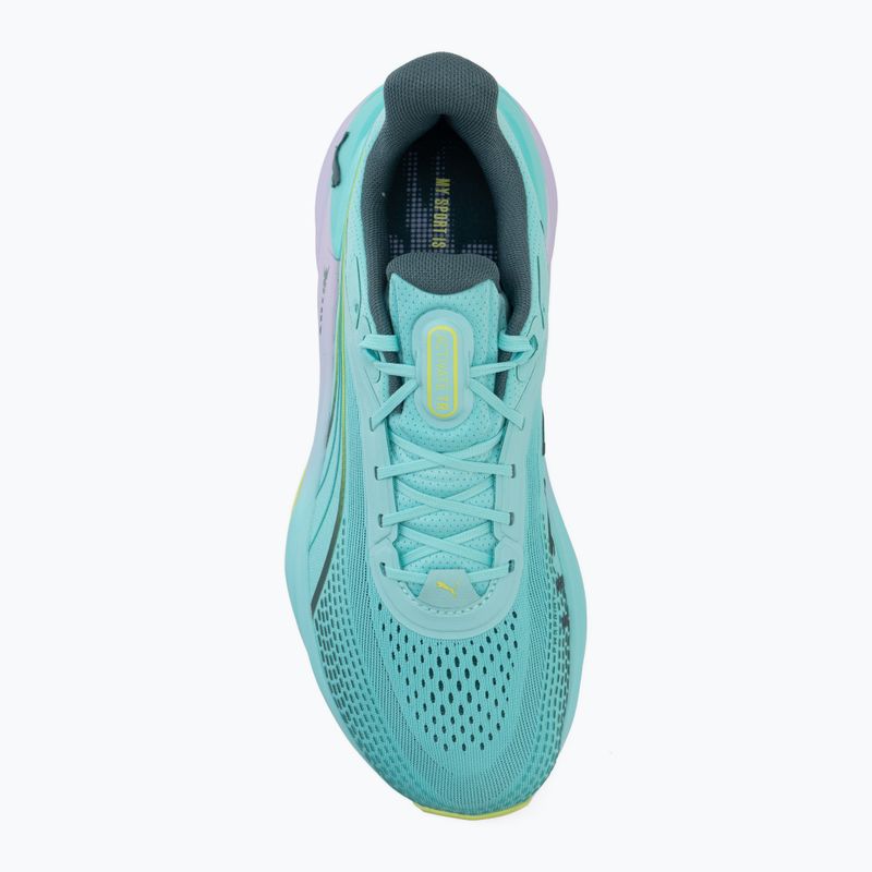 Tréninkové boty PUMA Activate Nitro TR Hyrox intense mint/light lavender/sunny lime/herb garden 5