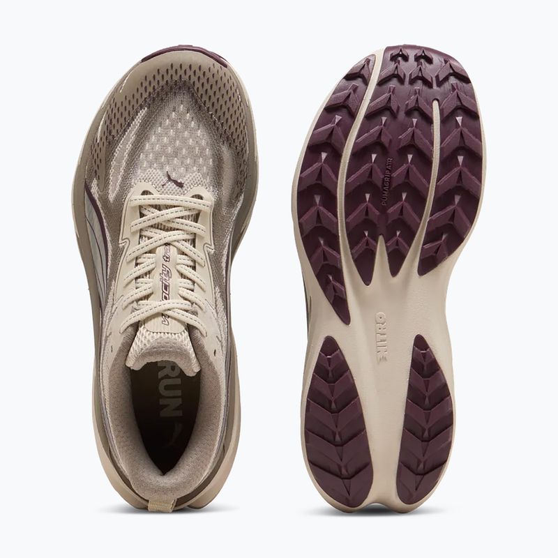 Dámské běžecké boty Puma Velocity NITRO Trail silver fog/ruby 4