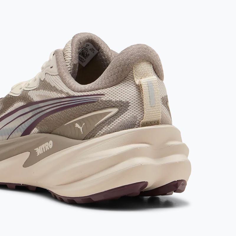Dámské běžecké boty Puma Velocity NITRO Trail silver fog/ruby 5