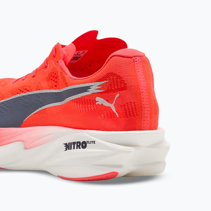 Pánské běžecké boty PUMA Deviate Nitro Elite 4 ultra red/inky depths 5