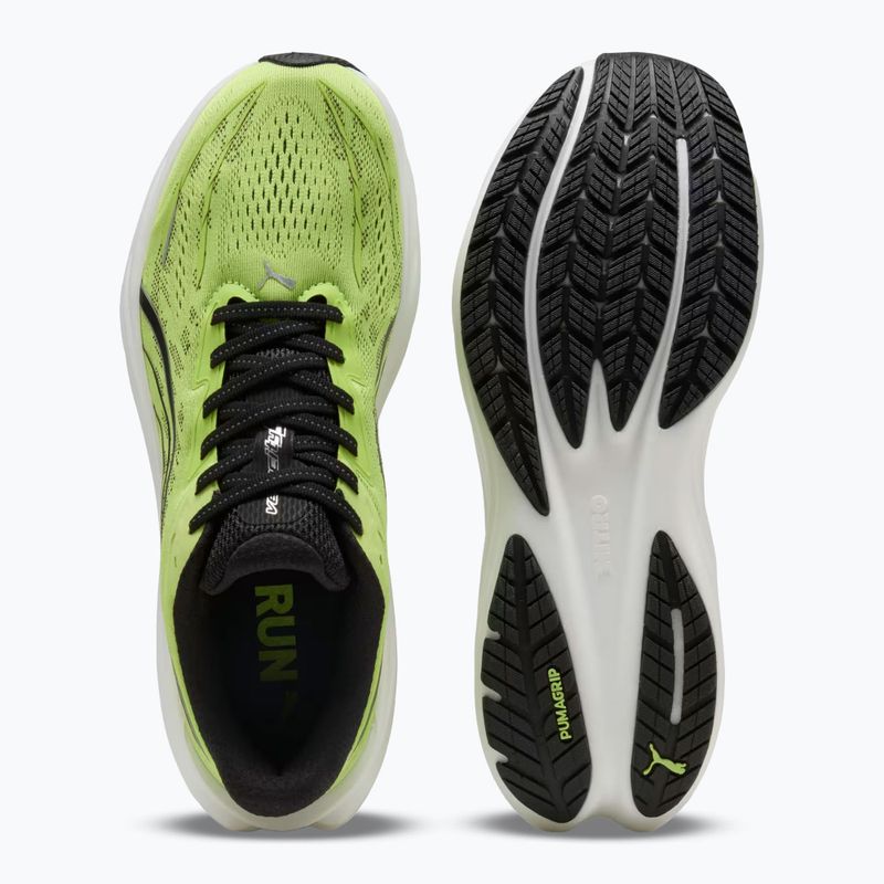 Pánské běžecké boty Puma Velocity Nitro 5 sunny lime/moody gray 5