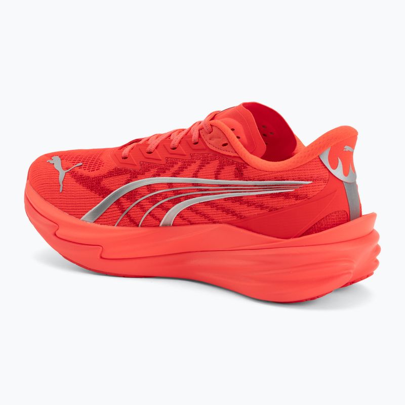 Pánské běžecké boty PUMA Deviate Nitro 4 ultra red/puma silver 3
