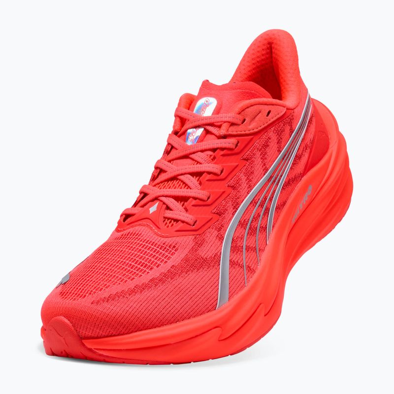 Pánské běžecké boty PUMA Deviate Nitro 4 ultra red/puma silver 4