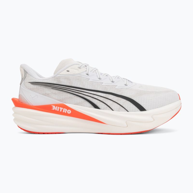 Pánské běžecké boty PUMA Deviate Nitro 4 puma white/ultra red 2