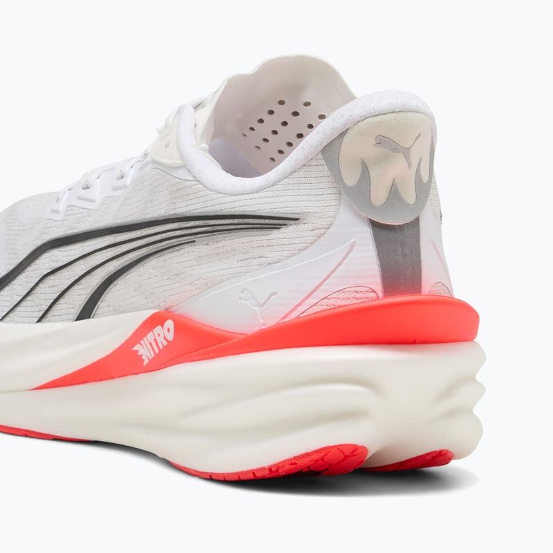 Pánské běžecké boty PUMA Deviate Nitro 4 puma white/ultra red 6
