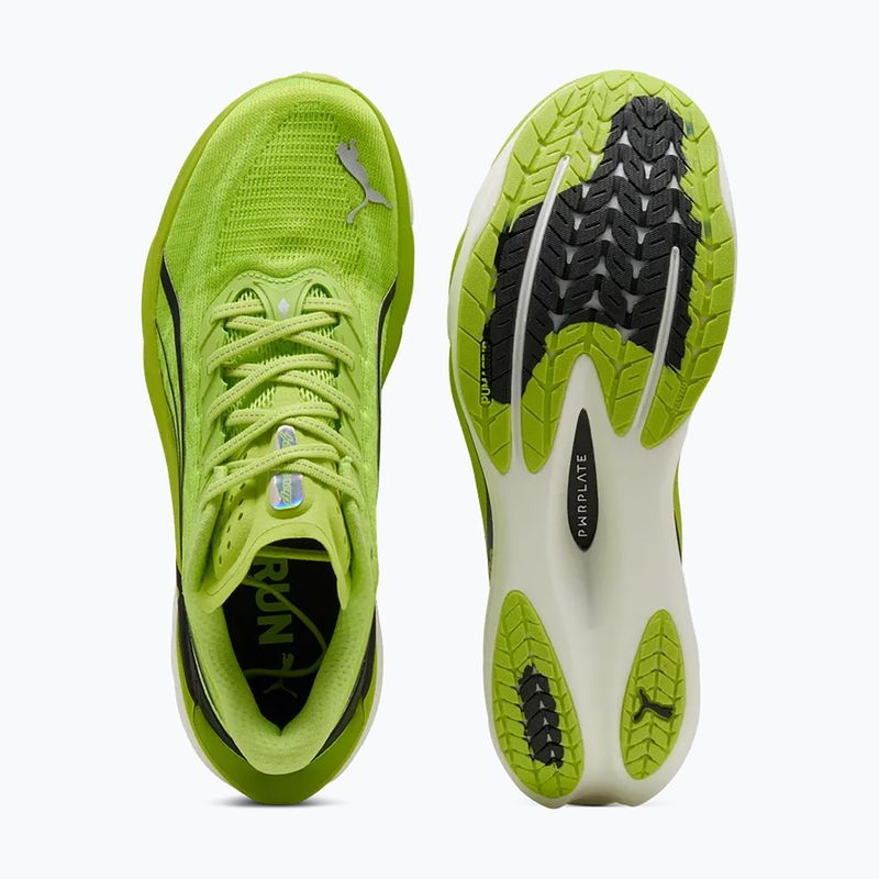Pánské běžecké boty PUMA Deviate Nitro 4 sunny lime/puma black 4