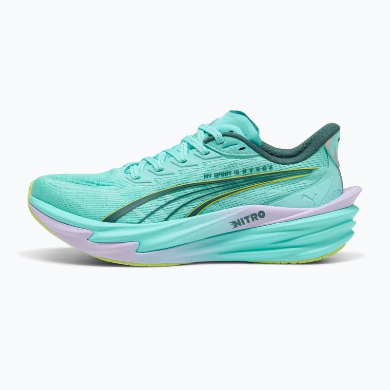 Dámské tréninkové boty PUMA x HYROX Deviate Nitro 4 intense mint/light lavender 8