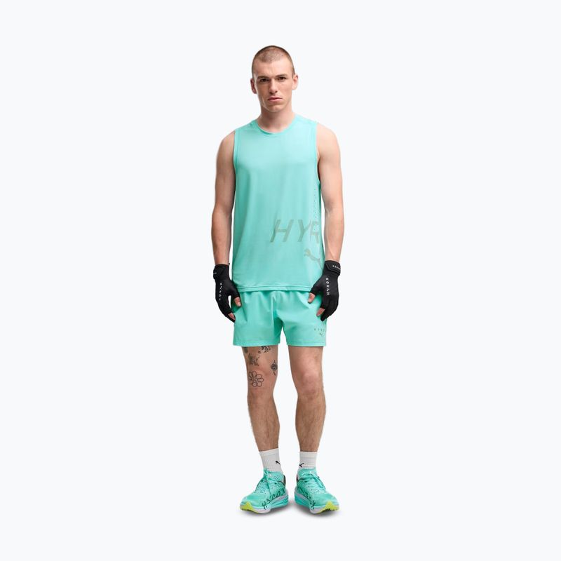 Tréninkové boty PUMA Deviate Nitro 4 X Hyrox intense mint/light lavender 8