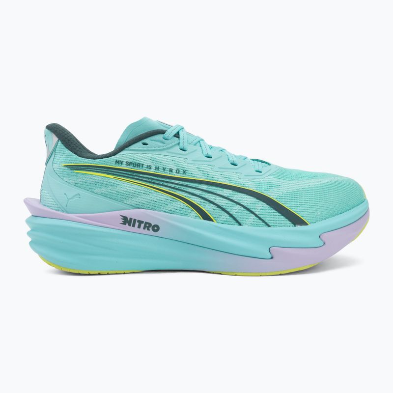 Tréninkové boty PUMA Deviate Nitro 4 X Hyrox intense mint/light lavender 2
