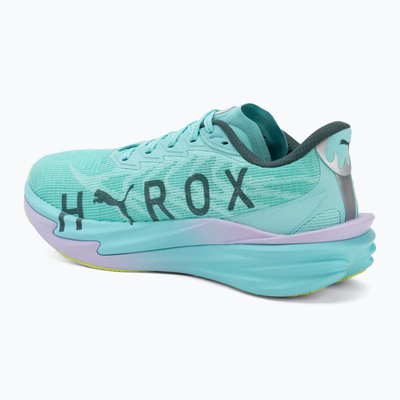 Tréninkové boty PUMA Deviate Nitro 4 X Hyrox intense mint/light lavender 3