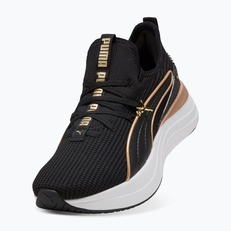 Dámské boty PUMA Softride Sabrina Polished Chrome puma black/puma white/puma gold 4