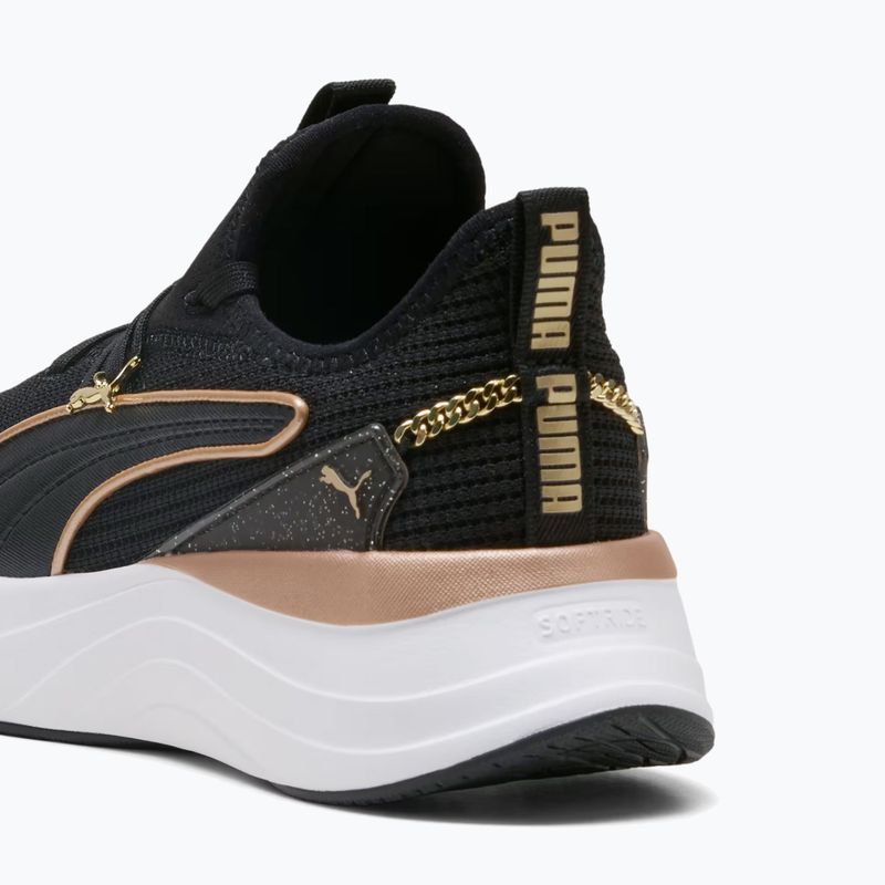Dámské boty PUMA Softride Sabrina Polished Chrome puma black/puma white/puma gold 6