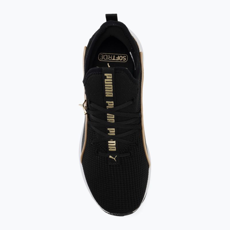 Dámské boty PUMA Softride Sabrina Polished Chrome puma black/puma white/puma gold 5