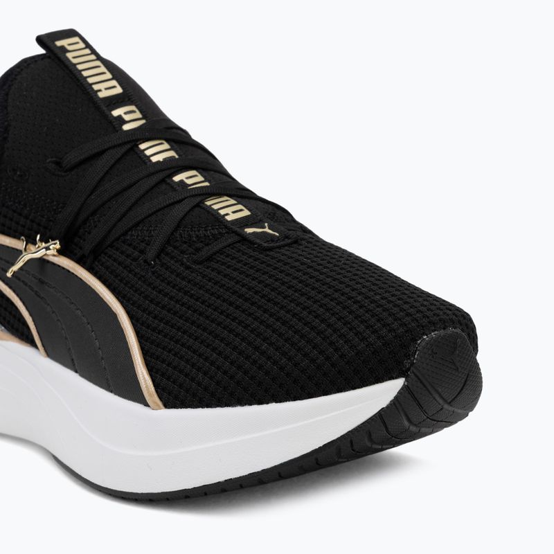 Dámské boty PUMA Softride Sabrina Polished Chrome puma black/puma white/puma gold 7