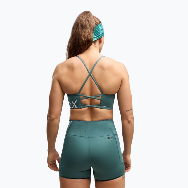 Sportovní podprsenka Puma Hyrox Strappy Pwrmode herb garden 3