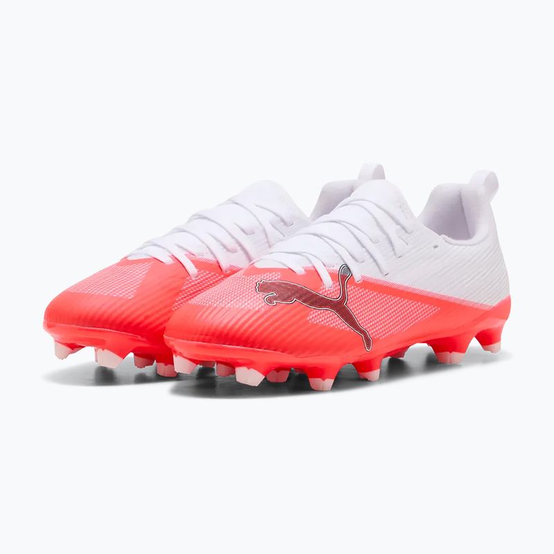 Dětské kopačáky PUMA Ultra 7 Match FG/AG Jr ultra red/puma black/puma white 3