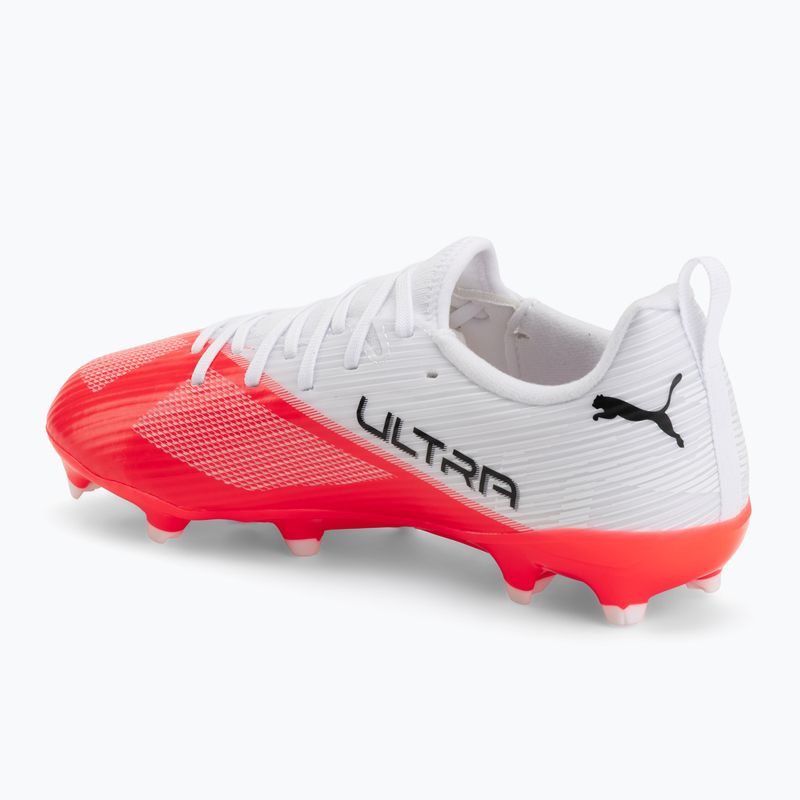 Dětské kopačky PUMA Ultra 7 Match FG/AG Jr ultra red/puma black/puma white 3