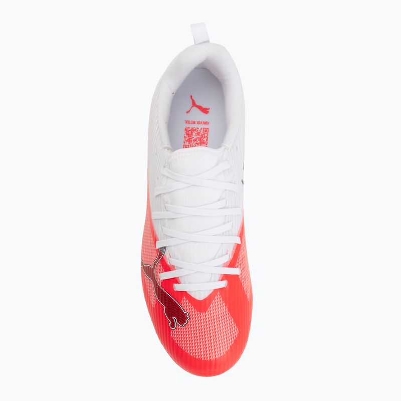 Dětské kopačky PUMA Ultra 7 Match FG/AG Jr ultra red/puma black/puma white 5