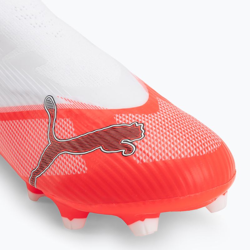 Dětské kopačky PUMA Ultra 7 Match LL FG/AG Jr ultra red/puma black/puma white 7