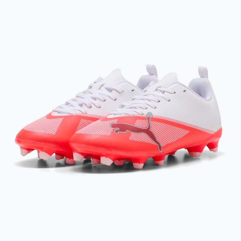 Dětské kopačáky Puma Ultra 7 Play FG/AG Jr Ultra Red/Puma Black/Puma White 3