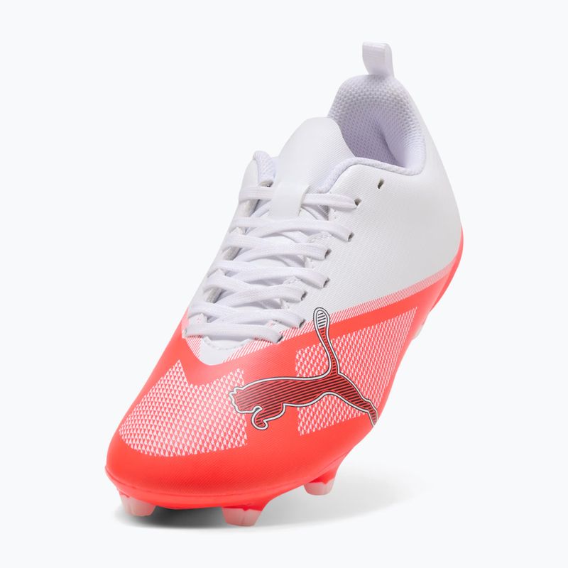 Dětské kopačáky Puma Ultra 7 Play FG/AG Jr Ultra Red/Puma Black/Puma White 4