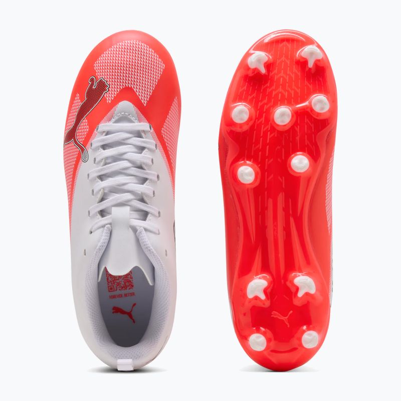 Dětské kopačáky Puma Ultra 7 Play FG/AG Jr Ultra Red/Puma Black/Puma White 5