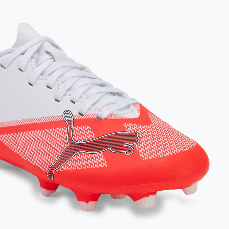Dětské kopačky Puma Ultra 7 Play FG/AG Jr Ultra Red/Puma Black/Puma White 7