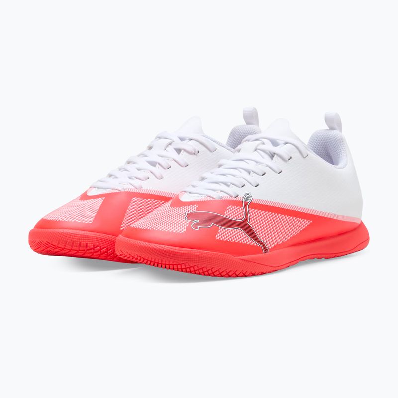 Dětské kopačáky Puma Ultra 7 Play IT Jr Ultra Red/Puma Black/Puma White 3