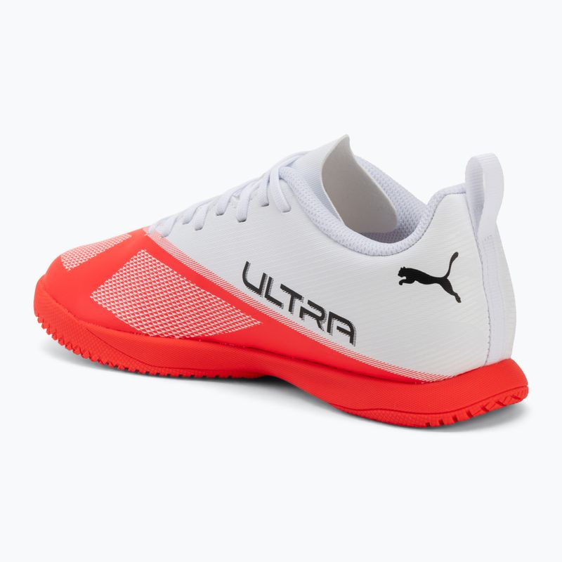 Dětské kopačky Puma Ultra 7 Play IT Jr Ultra Red/Puma Black/Puma White 3