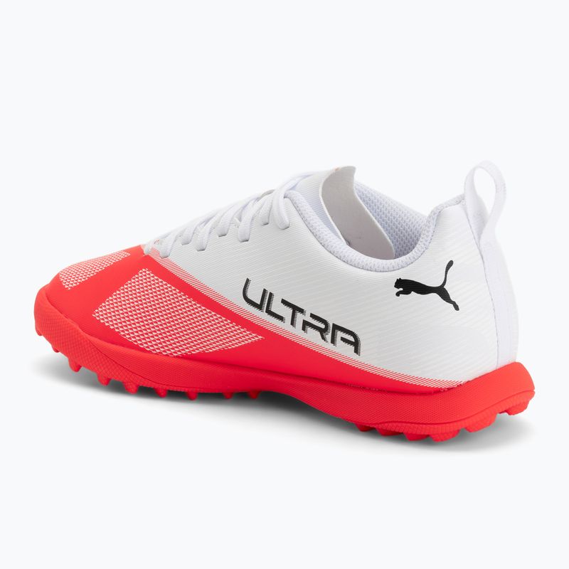 Dětské kopačky PUMA Ultra 7 Play TT Jr ultra red/puma black/puma white 3