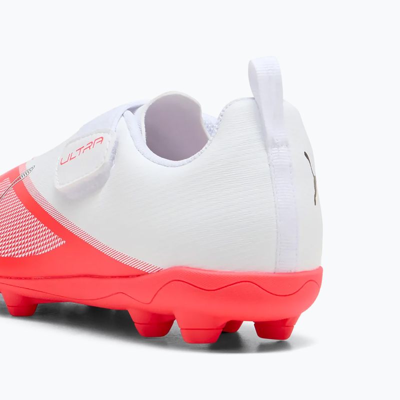 Dětské kopačáky PUMA Ultra 7 Play V FG/AG RB Jr ultra red/puma black/puma white 6