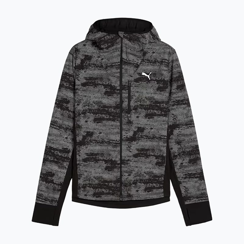 Pánská běžecká bunda PUMA Run Brightstride AOP Primaloft puma black 5