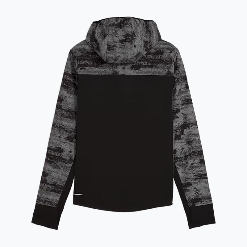 Pánská běžecká bunda PUMA Run Brightstride AOP Primaloft puma black 6