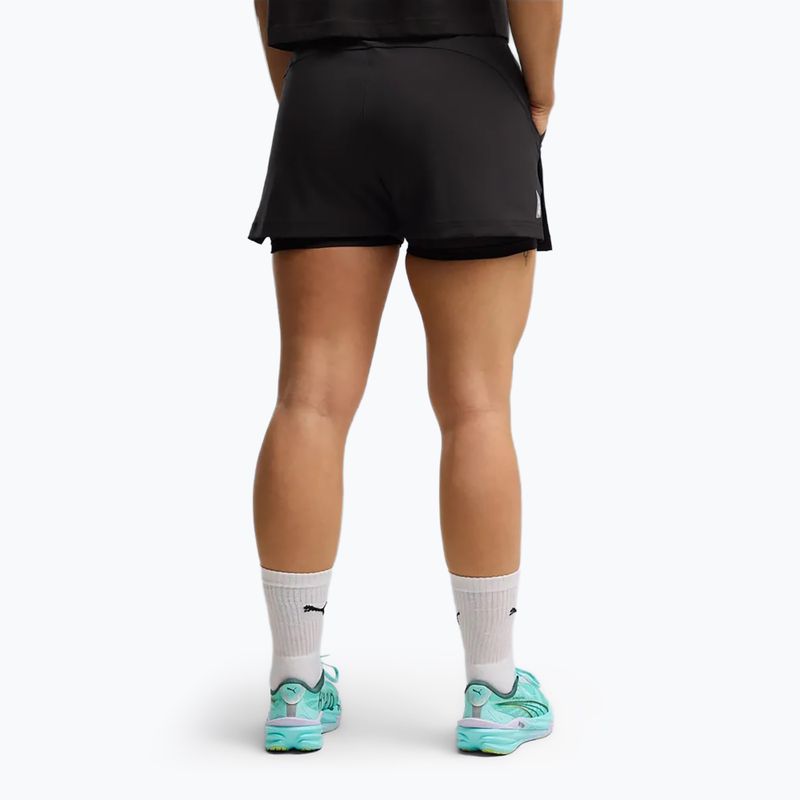 Dámské tréninkové šortky Puma Hyrox 3" 2in1 black 3
