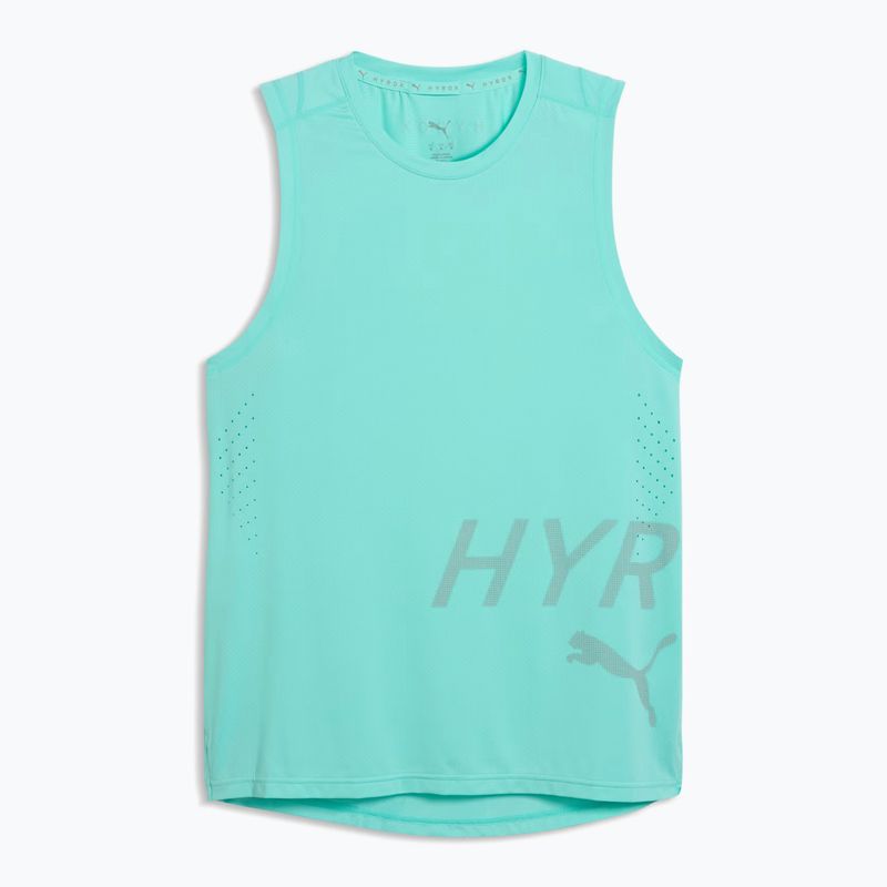Pánské tréninkové tričko Puma Hyrx Pwrmode Training Tank intense turquise 4