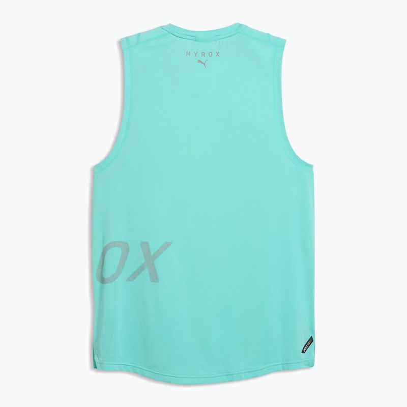 Pánské tréninkové tričko Puma Hyrx Pwrmode Training Tank intense turquise 5