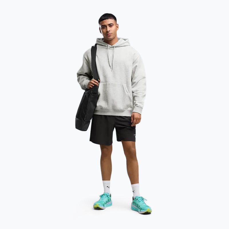 Pánská mikina PUMA x HYROX Heavyweight Hoodie světle šedá 2