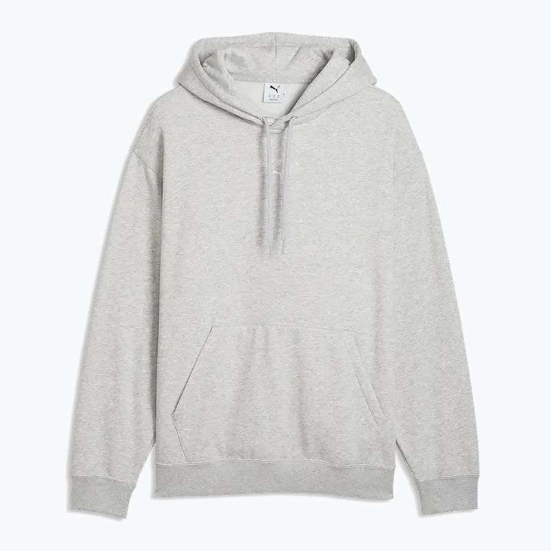 Pánská mikina PUMA x HYROX Heavyweight Hoodie světle šedá 4
