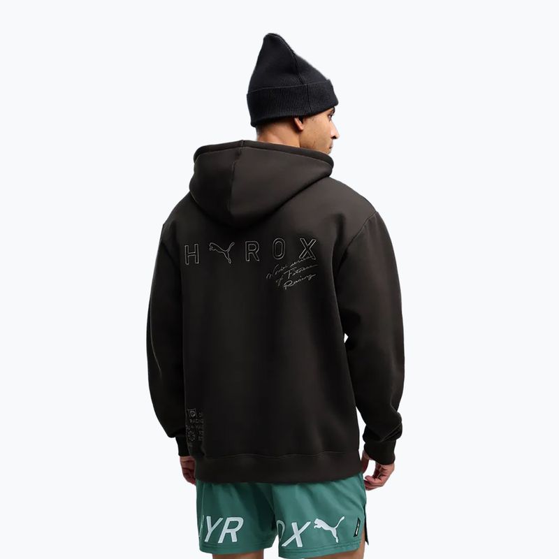 Pánská mikina PUMA x HYROX Heavyweight Hoodie puma black 3