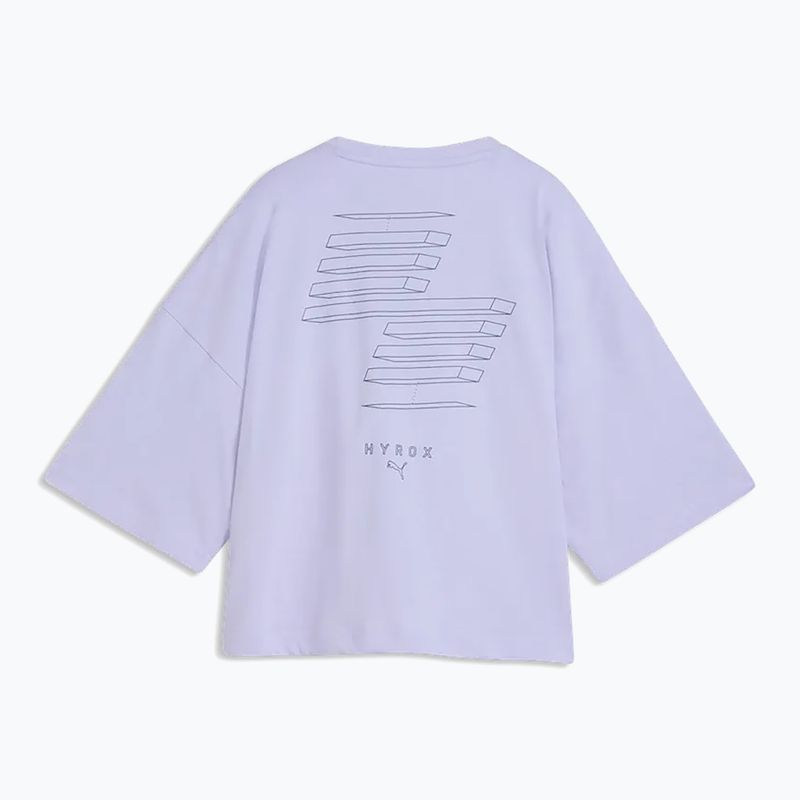 Dámské tréninkové tričko Puma Hyrox Cropped Lifestyle light violet 5