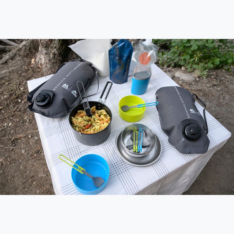 Skládací příbory MSR Folding Utensils Spork 4 ks red/grey/blue 4