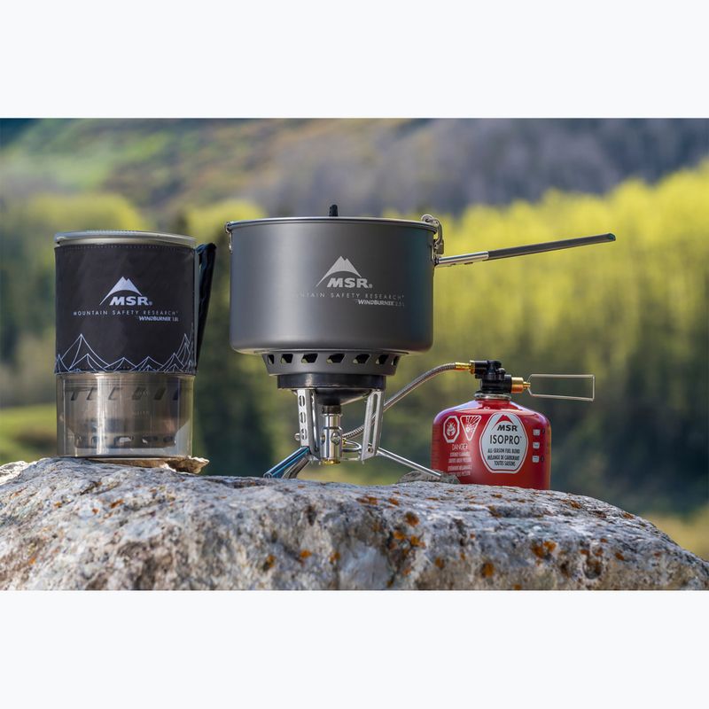 Cestovní vařič  + garnek MSR WindBurner Personal Stove System black 6