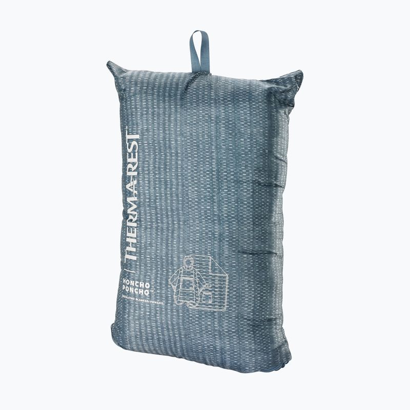 Turistická pláštěnka Therm-a-Rest Honcho blue woven print 6