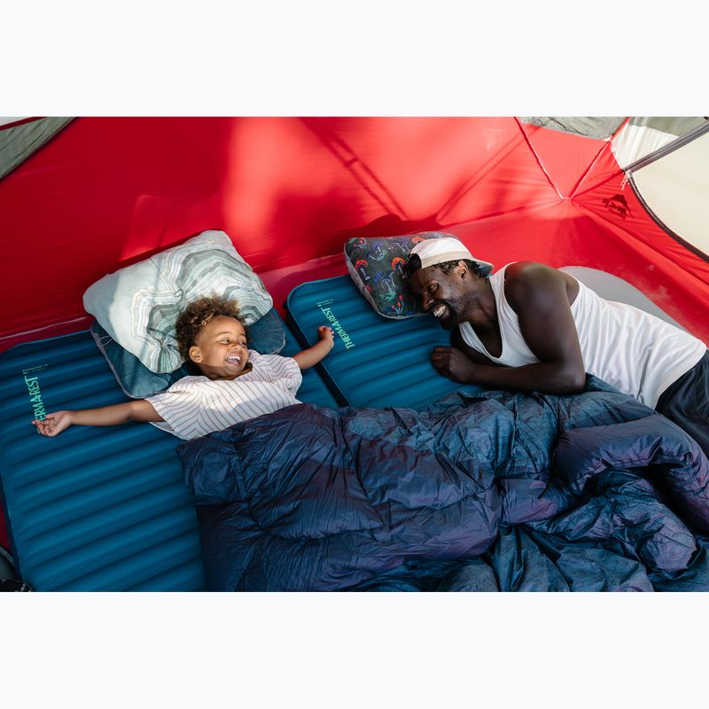 Turistický polštář Therm-a-Rest Compressible Cinch S topo waves  3