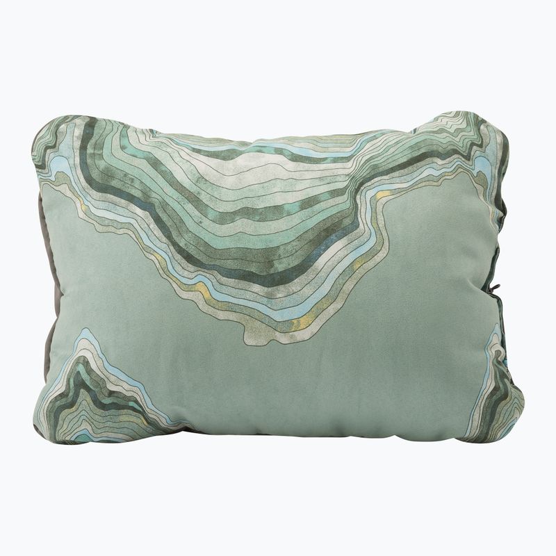 Turistický polštář Therm-a-Rest Compressible Cinch L topo waves 