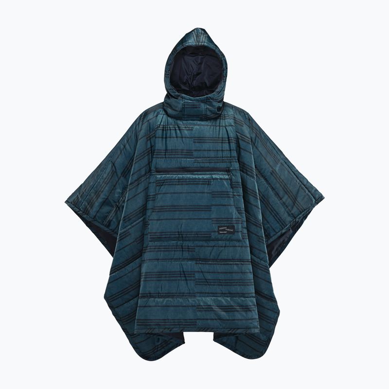 Turistická pláštěnka Therm-a-Rest Honcho blue print