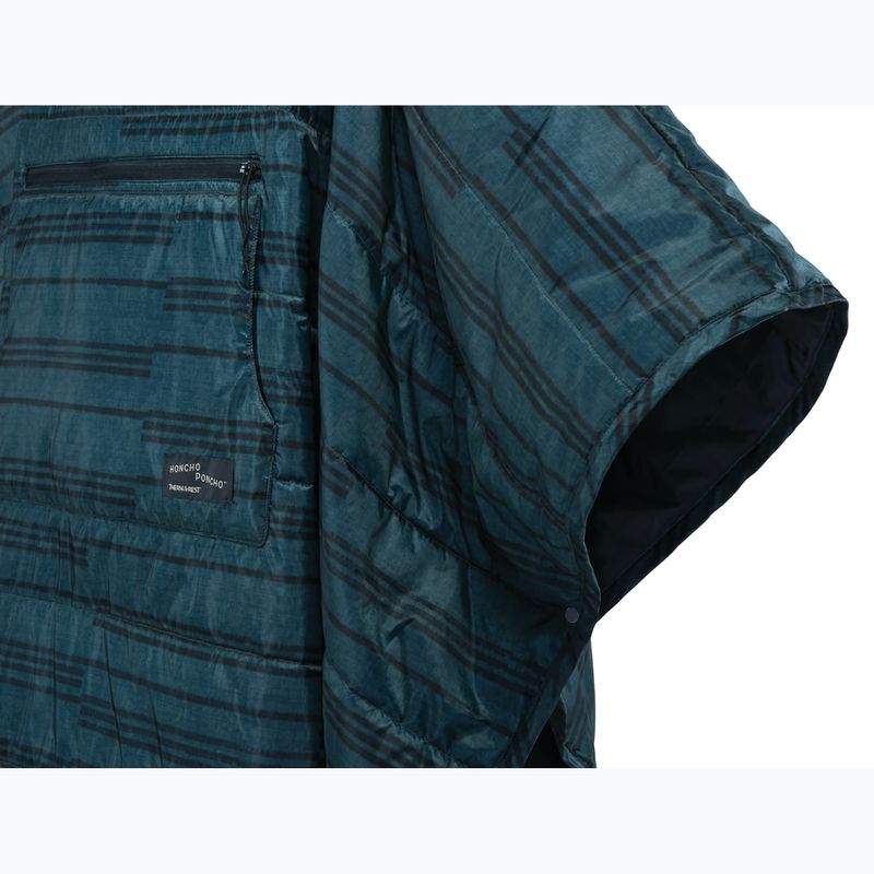 Turistická pláštěnka Therm-a-Rest Honcho blue print 2